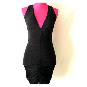 Stretchy little black dress